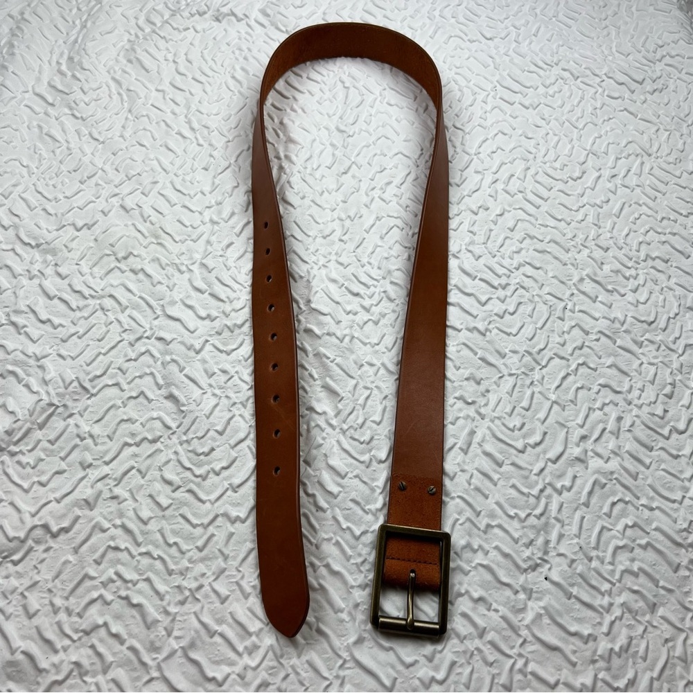 Cole Haan Tan Leather Belt - Picture 4 of 7